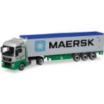 HERPA 308441 1:87 MAN TGX XXL Euro 6c Container-Sattelzug "EKB / Maersk"
