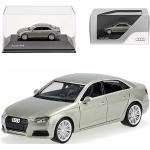 Silberne Herpa Audi A4 Modellautos & Spielzeugautos aus Kunststoff 