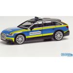Blaue Herpa Audi A6 Polizei Modellautos & Spielzeugautos 