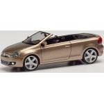Goldene Herpa Volkswagen / VW Golf Spielzeug Cabrios aus Metall 