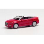Herpa H0 (1:87) 038300-002 - Audi A3 Cabrio, tangorot metallic /