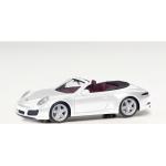 Herpa H0 (1:87) 038843-002 - Porsche 911 Carrera 2 Cabrio, carraraweiß metallic