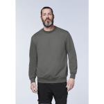 Schwarze Rundhals-Ausschnitt Herrensweatshirts Größe 3 XL Große Größen 