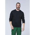 Schwarze Rundhals-Ausschnitt Herrensweatshirts Größe 3 XL Große Größen 