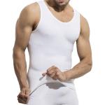 Herren Bauchwegshirt in Weiss, Größe: XL ; Shapewear Unterhemd Männer Bodyshaping formeasy