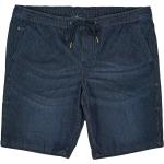 Dunkelblaue Casual Livergy Jeans-Bermudas aus Denim für Herren Größe XXL für den für den Sommer 