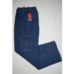 Blaue Stretch-Jeans aus Baumwollmischung für Herren Größe 5 XL 