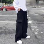 Anthrazitfarbene Unifarbene Hip Hop Atmungsaktive Freizeithosen aus Polyester für Herren Größe 3 XL für den für den Herbst 