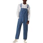 Reduzierte Hellblaue Y2K Slim Fit Jeans mit Knopf aus Denim für Herren Größe XL für den für den Sommer 