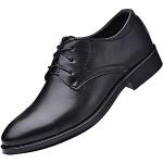 Schwarze Business Hochzeitsschuhe & Oxford Schuhe aus Leder leicht für Herren Größe 42,5 