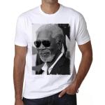 Herren Grafik T-Shirt Morgan Freeman Öko-Verantwortlich Vintage Jahrgang Kurzarm