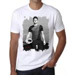 Herren Grafik T-Shirt Olivier Giroud Öko-Verantwortlich Vintage Jahrgang Kurzarm