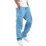 Weiße Wasserdichte Skinny Jeans mit Schnalle aus Baumwolle für Herren 