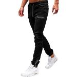 Schwarze Y2K Ripped Jeans & Zerrissene Jeans aus Denim für Herren Größe M Weite 34, Länge 32 für den für den Sommer 