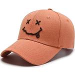 Orange Hip Hop Snapback-Caps für Herren Größe XXL für den für den Sommer 
