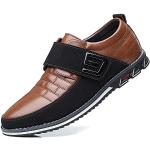 Braune Business Hochzeitsschuhe & Oxford Schuhe aus Leder leicht für Herren Übergrößen 
