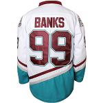 Mighty Ducks Jersey #96Charlie Conway: #99 Adam Banks