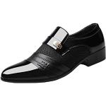 Schwarze Business Hochzeitsschuhe & Oxford Schuhe mit Schnürsenkel aus Veloursleder atmungsaktiv für Herren Größe 43 für den für den Sommer 