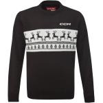 Herren Pullover Ccm Ugly Christmas Sweater Black