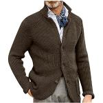 Batik Langärmelige Atmungsaktive Mini Stehkragen Kaschmir-Pullover mit Reißverschluss aus Wolle mit Kapuze für Herren Größe M für den für den Herbst 