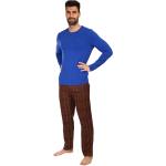 Bunte Tommy Hilfiger Herrenschlafanzüge & Herrenpyjamas aus Baumwolle Größe XL 2-teilig für den für den Sommer 