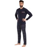 Bunte Pyjamas lang für Herren Größe 5 XL für den für den Winter 