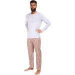 Bunte Tommy Hilfiger Herrenschlafanzüge & Herrenpyjamas aus Baumwolle Größe XL 2-teilig für den für den Sommer 