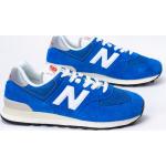 Reduzierte Blaue New Balance Sneaker mit Strass in Schmalweite aus Leder leicht für Herren Größe 43 