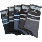 Dunkelgraue Anti-Rutsch-Socken aus Baumwolle maschinenwaschbar für Herren Größe S 