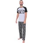 Schwarze Star Wars Herrenschlafanzüge & Herrenpyjamas aus Baumwolle 
