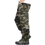 Khakifarbene Camouflage Casual Atmungsaktive Camouflagehosen für Herren für den für den Herbst 
