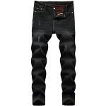 Schwarze Business Wasserdichte Winddichte Stretch-Jeans aus Softshell maschinenwaschbar für Herren für den für den Sommer 