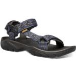 Schwarze Teva Terra FI Outdoor-Sandalen für Herren für den für den Sommer 