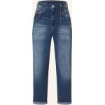 Reduzierte Blaue Herrlicher Ankle-Jeans aus Baumwolle für Damen Größe S 