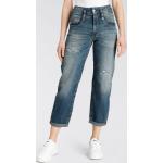 Reduzierte Vintage Herrlicher Pitch Bio Stretch-Jeans aus Denim für Damen 