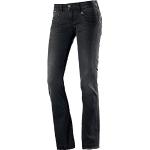 Herrlicher Damen Jeans Piper Straight (Schwarz (Vampire 726), W25/L30)