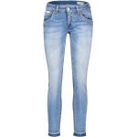 Blaue Herrlicher Touch Slim Fit Jeans aus Denim für Damen Größe XS 