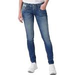 Reduzierte Blaue Herrlicher Piper Bio Slim Fit Jeans aus Denim für Damen Weite 31, Länge 30 