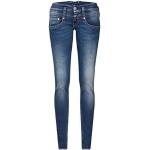 Reduzierte Herrlicher Pitch Slim Fit Jeans aus Denim für Damen Weite 25 