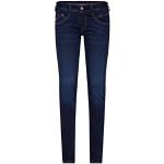Blaue Herrlicher Gila Skinny Jeans aus Denim für Damen Weite 25 