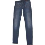 Blaue Herrlicher Slim Fit Jeans aus Denim für Damen 