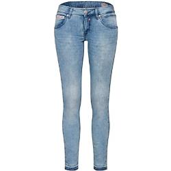 Herrlicher Damen Touch Cropped Jogg Denim Slim Jeans, Blau (Freshly 797), 34 (Herstellergröße: 25)