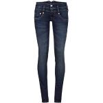 Herrlicher Pitch Slim Fit Jeans mit Reißverschluss aus Denim für Damen Weite 31 