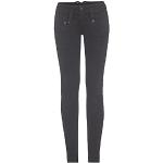 Schwarze Herrlicher Pitch Slim Fit Jeans aus Denim für Damen Weite 31 