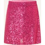 Pinke Herrlicher Mini Miniröcke mit Pailletten aus Polyester für Damen Größe XS für den für den Winter 