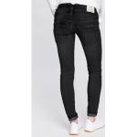 Reduzierte Blaue Herrlicher Pitch Slim Fit Jeans aus Denim für Damen Größe XS 