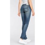 Blaue Herrlicher Piper Bio Slim Fit Jeans aus Denim für Damen Größe XXL 