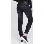 Reduzierte Schwarze Herrlicher Pitch Slim Fit Jeans aus Denim für Damen Größe XS 