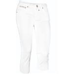 Reduzierte Weiße Herrlicher Touch Slim Fit Jeans aus Baumwollmischung für Damen 
