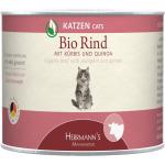 Herrmanns Bio-Rind | 12x 200g Katzenfutter nass